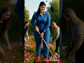 Download Lagu Tall Woman Working in Garden🌸 \
