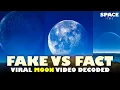 Viral Decoded Gigantic Super Moon between Russia and Canada in Arctic Space Time