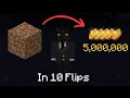Flipping Dirt to Millions in Only 10 Bazaar Flips Hypixel Skyblock