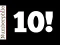 10 - Numberphile