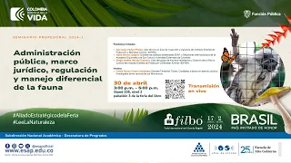 Administración pública, marco jurídico, regulación y manejo diferencial de la fauna