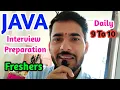 Java Interview Question Preparation Series Daily Live 9 To 10 aadiandjava