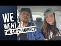 we went to the amish market and couple swap