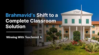 Teachmint X Best Interactive Panel for Education | Brahmavid the Global School