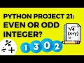 Python Exercise Tutorial Series Exercise 21