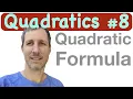 The Quadratic Formula Solving Quadratic Equations