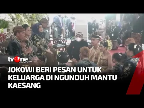Wejangan Haru Presiden Jokowi Untuk Keluarga