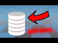 How to edit any player s data Roblox Studio