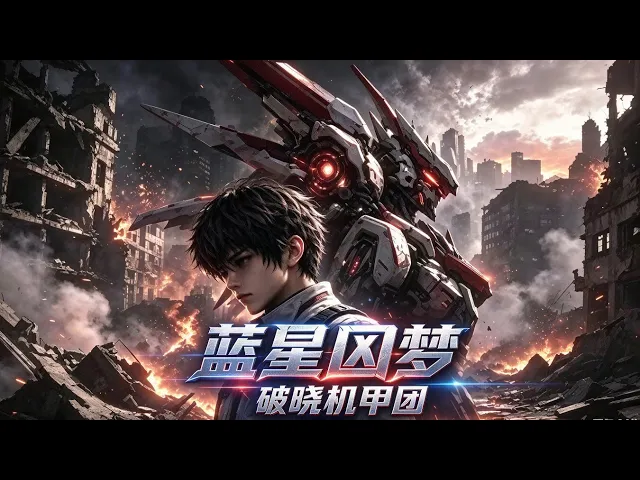 AI動漫 藍星囚夢破曉機甲團 類被囚休眠艙靠夢境供異族吸食少年攜機甲傳承撕碎幻夢類被囚休眠艙靠夢境供異族吸食少年攜機甲傳