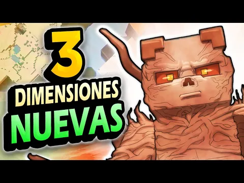 Video Thumbnail: ¡Aparecieron 3 DIMENSIONES MÁS en Minecraft!