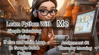 Creating A Simple Calculator Using If Else While Loop In Google Colab Python
