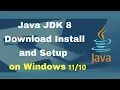 How to Install Java JDK 8 on Windows 10
