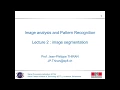 Image Analysis and Pattern Recognition - EPFL