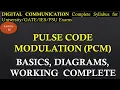 Pulse Code Modulation Basics Block Diagram Working Digital Communication R K Classes Lec 50