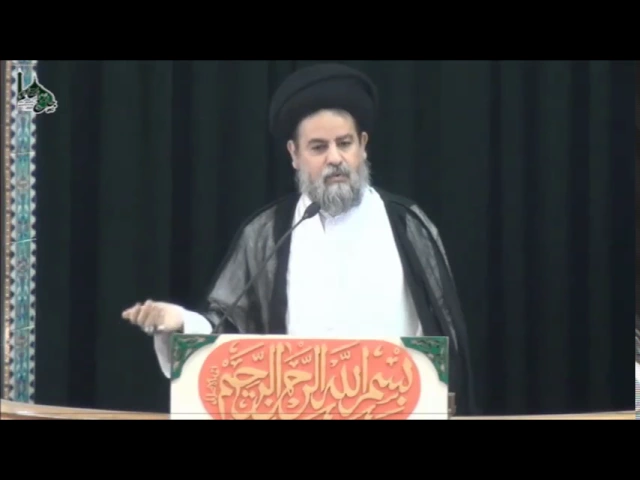 ⁣كلمته في ذكرى رحيل المرجعين العظيمين السيد أبوالقاسم الخوئي والسيد المرعشي النجفي(رضوان الله عليهما)