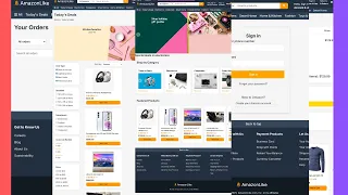amazon clone with html css javascript frontend project for beginners day 4 of 30-day challenge