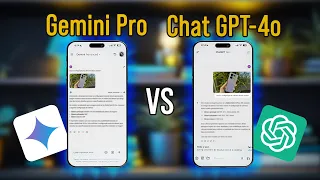 QUAL É MELHOR? Testamos ChatGPT-4o vs Gemini 1.5 Pro!