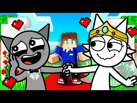 СВАДЬБА СЕРЫЙ И ВЕНДА СПРАНКИ В МАЙНКРАФТ МУЛЬТИК SPRUNKI