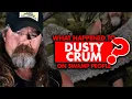 What happened to Dusty Crum in Swamp People About a leg injury