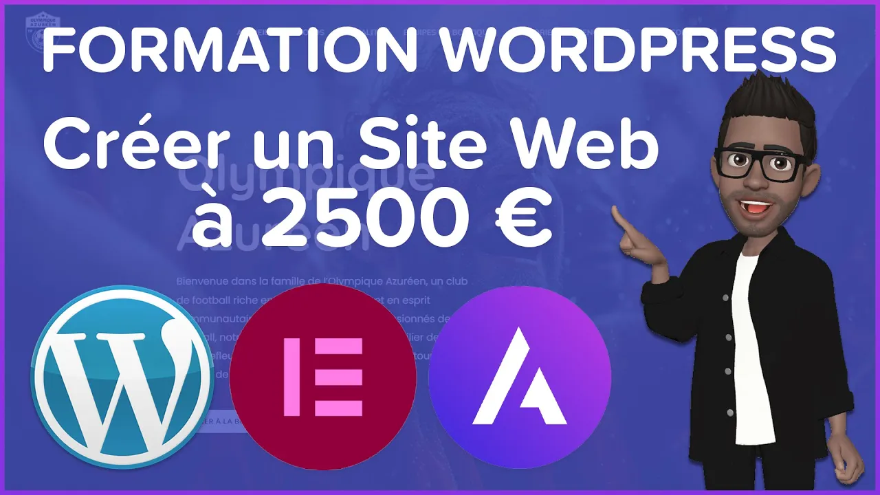 Tutoriels Comment créer un Site Web avec WordPress, Elementor, ChatGPT, Canva et Midjourney