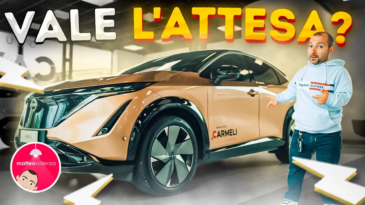 Nissan ARIYA è ARRIVATA, Molto DIVERSA dalle altre, ERA ORA!