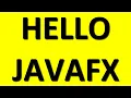 JavaFx Tutorial Hello World in JavaFx Tecq Mate