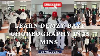 DWP Saturday Dance Class with Demzy Baye 