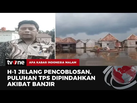 Terendam Banjir, 47 Lokasi TPS di Musi Banyuasin Dipindah