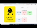 How to Display CoronaVirus Data From Around The World By Country Using COVID-19 API in Javascript