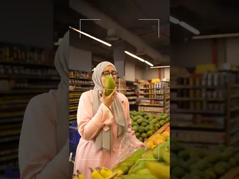تحدي اني اشتريت من سوبر ماركت كل منتجات اللي بطعم المانجو عملت بيهم اختراع صادم