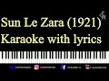 Lagu Sun le zara 1921 - Piano Unplugged karaoke (Free download)