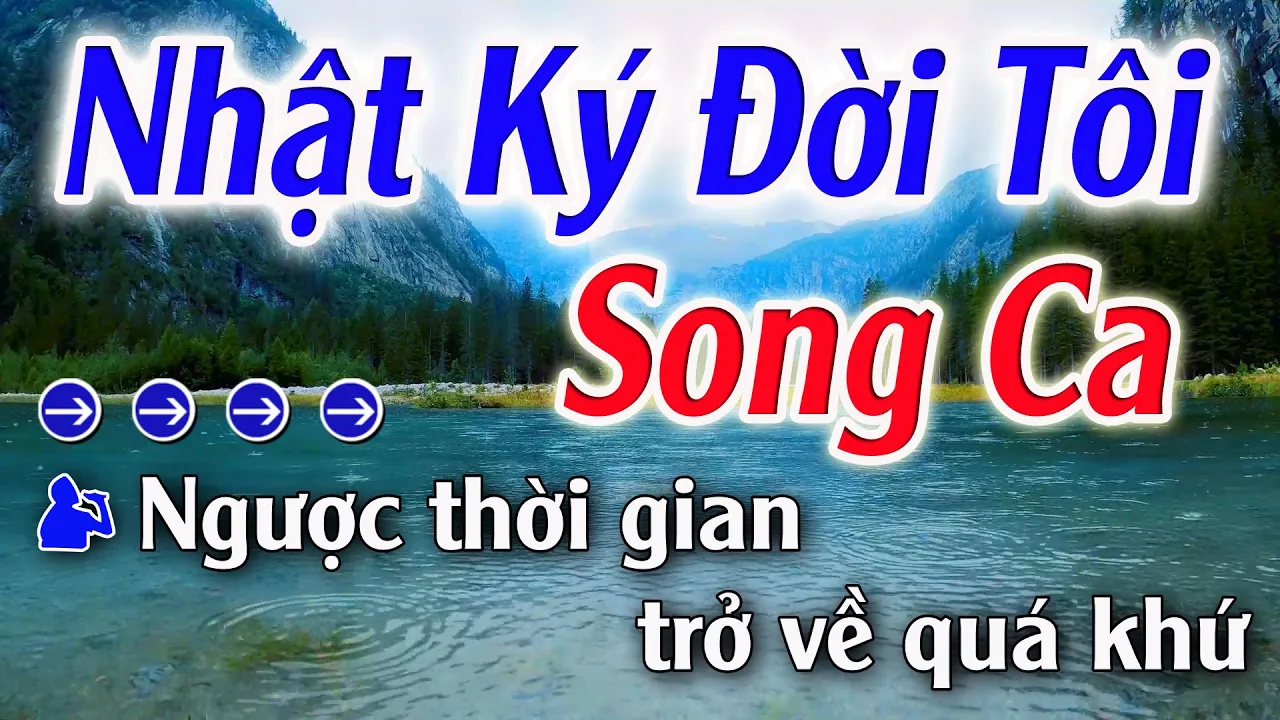 Nhật Ký Đời Tôi Karaoke Song Ca ( G#m ) Đăng Khôi Karaoke