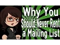 Why You Should Never Rent a Mailing List