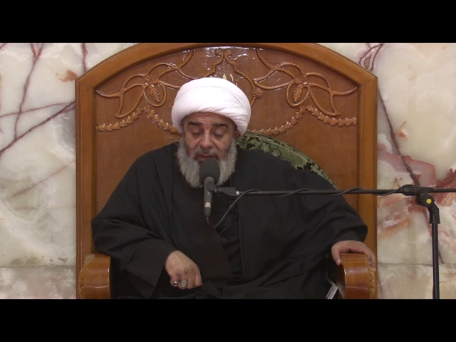 ⁣سماحة الشيخ محمد السند ـ درس تفسير القرآن 4 ربيع الأول 1438