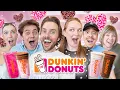 Lagu Tasting EVERYTHING on DUNKIN’ DONUTS Menu with Morgan, Spencer, and My Mom!!