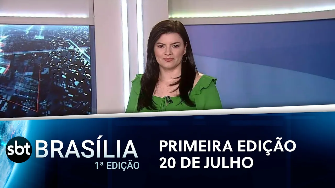 Notícias do SBT Brasília 1ª Edição | 20/07/2023