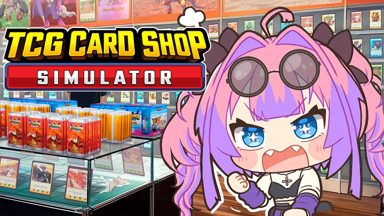 【 TCG Card Shop Simulator 】新店カードショップ久しぶりにオープン！【#綺々羅々ヴィヴィ #hololiveDEV_IS #FLOWGLOW】