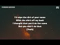 Alex Warren - Burning Down (Lyrics) | "you knew the house was burning down i had to get out"