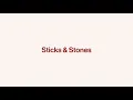 Lauren Spencer Smith - Sticks \u0026 Stones (Lyric Video)