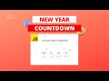 Create a New Year Countdown App Using JavaScript