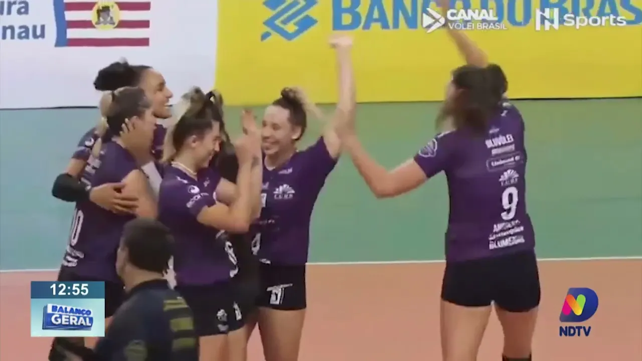 Destaques do esporte nesta segunda-feira em Blumenau