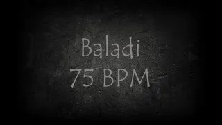 Baladi 75 BPM إيقاع بلدي سرعة 