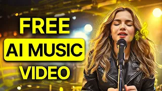 free ai music video tutorial music images lip sync