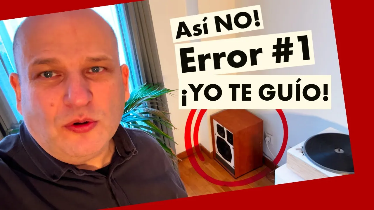 El error #1 colocando altavoces (y otros 4 que casi todos cometemos). Guia rápida para novatillos!