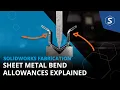 What is a K-Factor Sheet Metal Bend Allowance Explained
