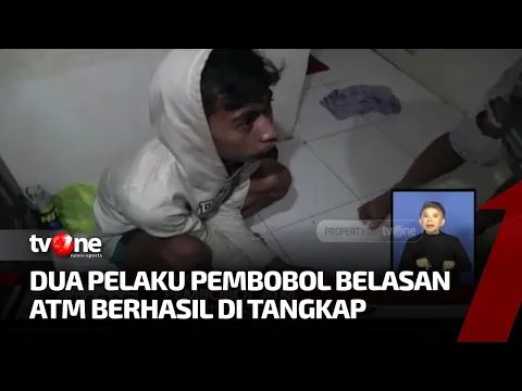 Dua Pelaku Pembobol ATM di Makassar Ditangkap