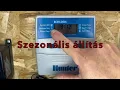Hunter ECO LOGIC vezerlo ismertetese igy programozd be helyesen Rejtett funkciok beallitasa