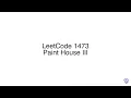 LeetCode 1473 Paint House III