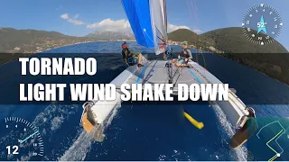 Tornado upwind downwind course – LIGHT WINDS