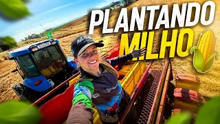 DADA A LARGADA NO PLANTIO DE MILHO!